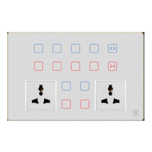 12M 12gang+1Curtain +Socket*2